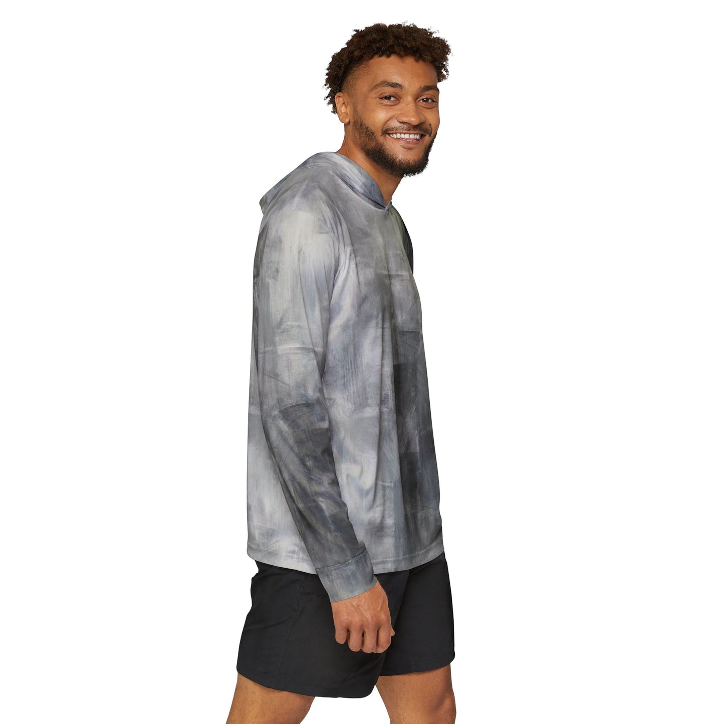 Stylish Men's Sports Warmup Hoodie, Athletic Pullover, Casual Layer, Activewear Gift, Perfect for Gym, Outdoor Activities