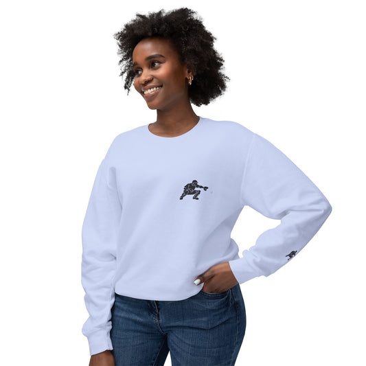 Baseball Catcher Unisex Sports Crewneck Sweatshirt - Perfect for Athletes & Casual Wear, Great for Game Days, Birthdays, Apparel for Fans