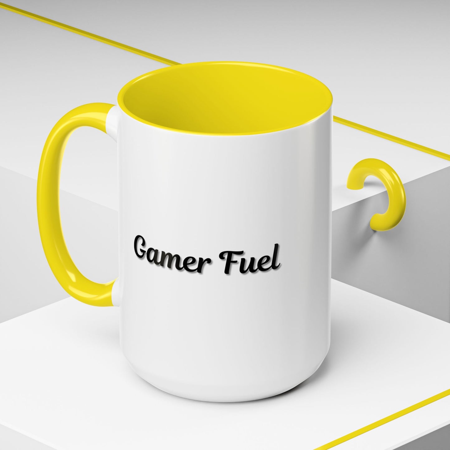 Gamer Fuel Accent Coffee Mug - Perfect for Gamers