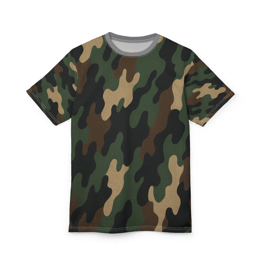 Camo Unisex Tee - Comfortable All-Occasion Apparel | Casual Everyday Wear, Outdoor Adventure Shirt, Gift for Him, Her, and Teens - TRV