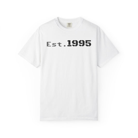 Vintage Est. 1995 T-Shirt, Retro Unisex Tee, Perfect Gift for Birthdays, Casual Wear, Nostalgic Apparel - TRV