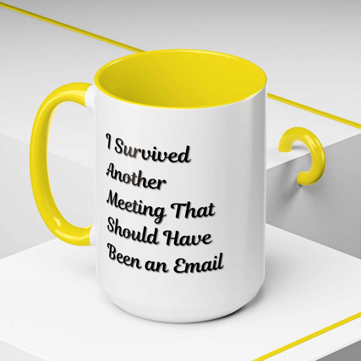 Coffee Mug, Funny Office Mug, Work Meeting Humor, Gift for Coworker, Sarcastic Tea Cup, Boss Gift, Desk Decor, Office Decor