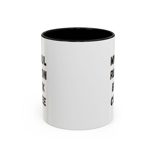 Funny Coffee Mug - My Soul Runs on Black Coffee | Perfect Gift for Coffee Lovers, Office Mugs, Tea, Barista, Halloween