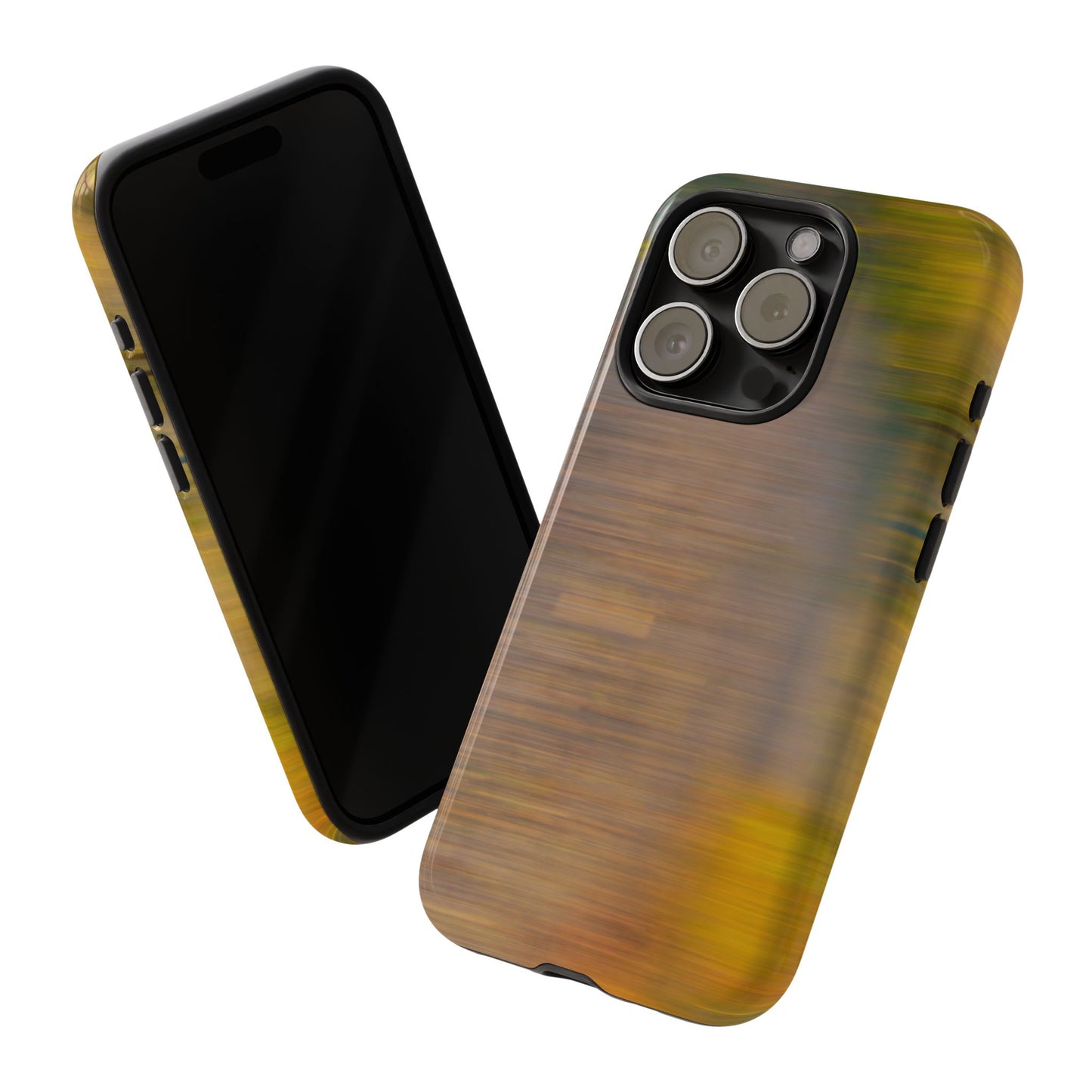 Autumn Blur Tough Phone Case — Fall Colors Protective iPhone Cover