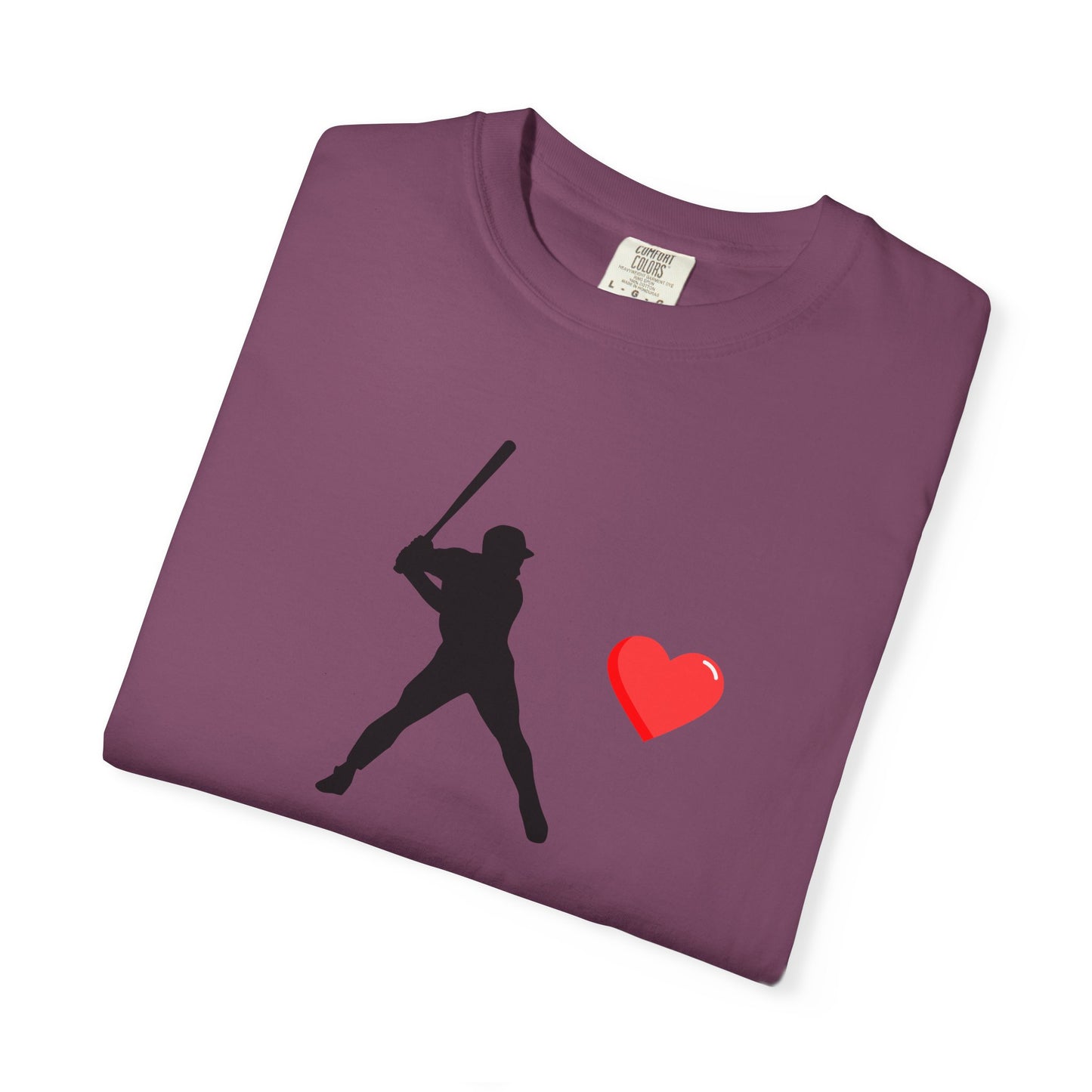 Baseball Love T-Shirt, Unisex Sports Tee, Gift for Baseball Fans, Valentine's Day Shirt, Game Day Apparel, Soft Cotton Top