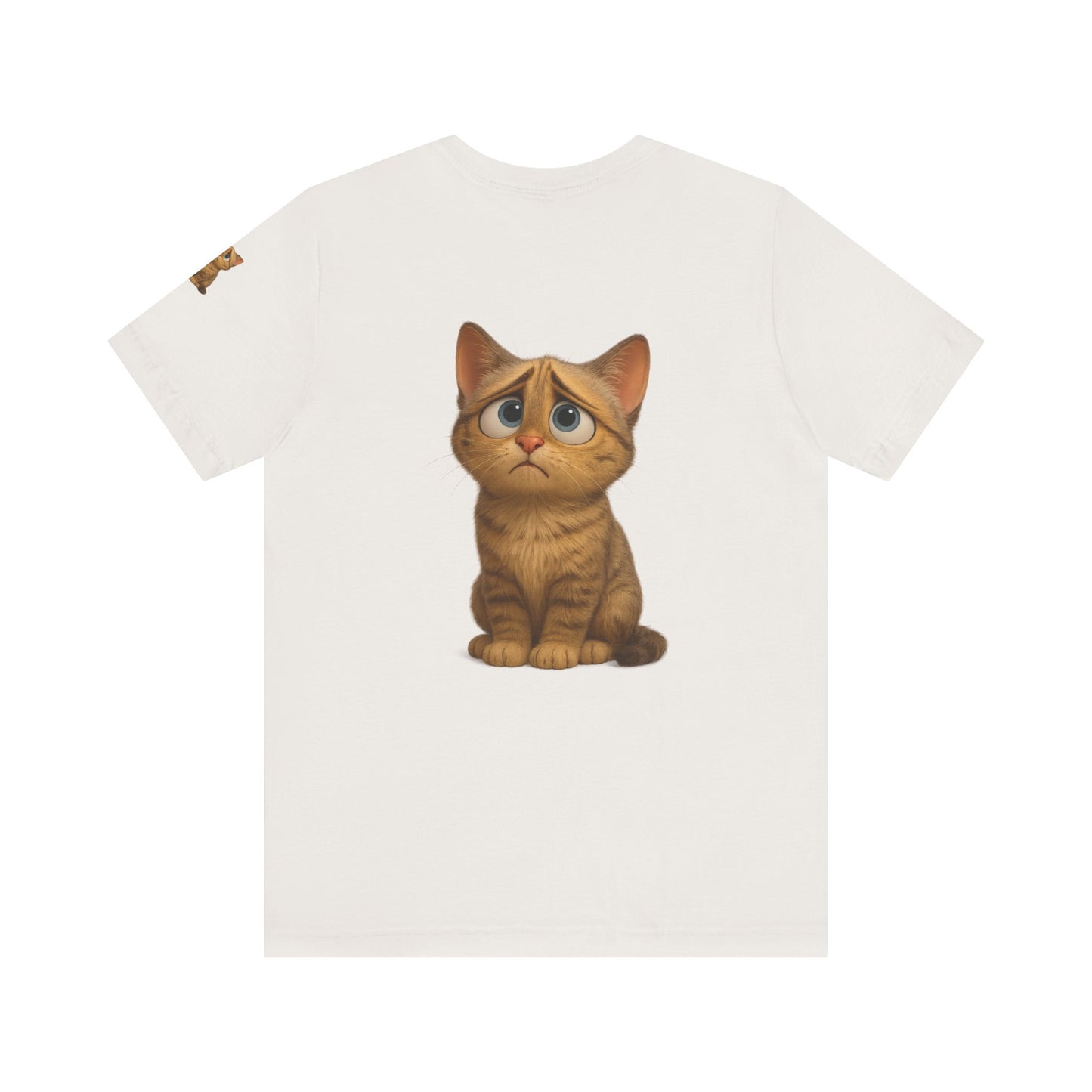 Adorable Cat Graphic Tee, Cute Pet Lover Shirt, Animal Lover Gift, Funny Cat Apparel, Birthday, Christmas, Everyday Use - TRV