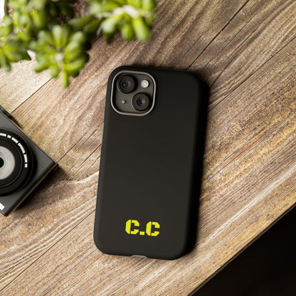 Personalized Tough Cases Phone Case - Bold Design, Gift for Him/Her, Durable iPhone Cover, Customizable Tech Accessories, Tough Case - TRV