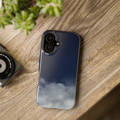Night Sky Magnetic Impact-Resistant Phone Case — Foggy Cloud Design