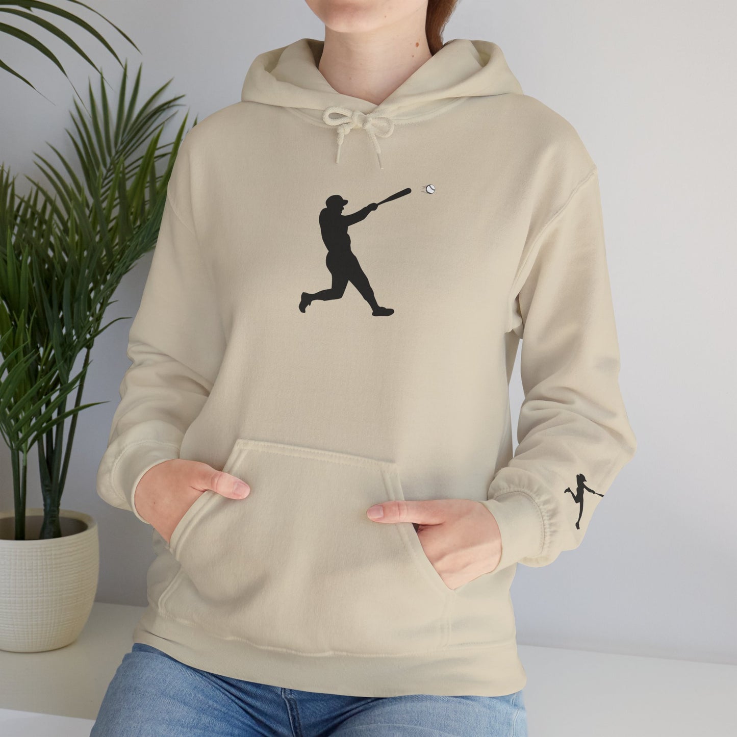 Baseball Lover's Unisex Hoodie - Perfect for Sports Fans, Gifts, Cozy Wear, Casual Style, All Seasons