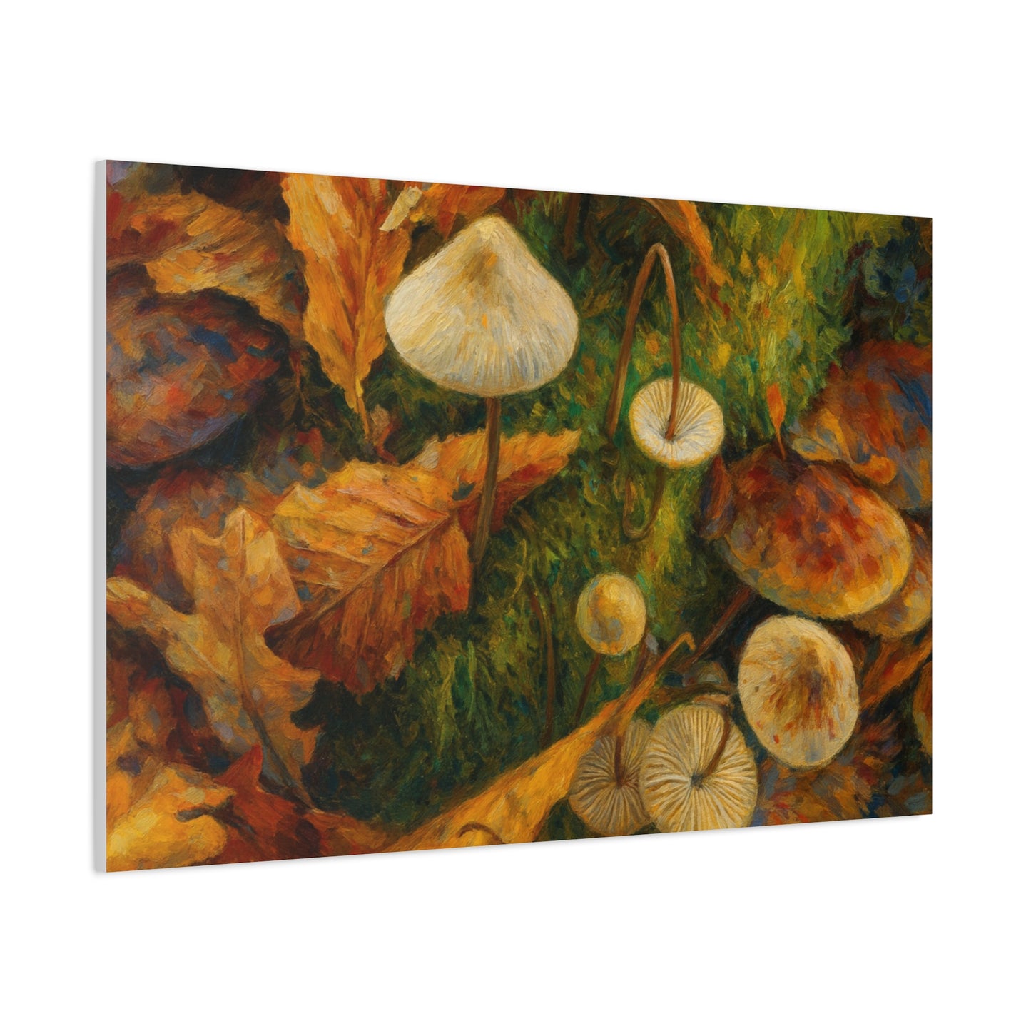 Autumn Mushrooms Canvas - TRV