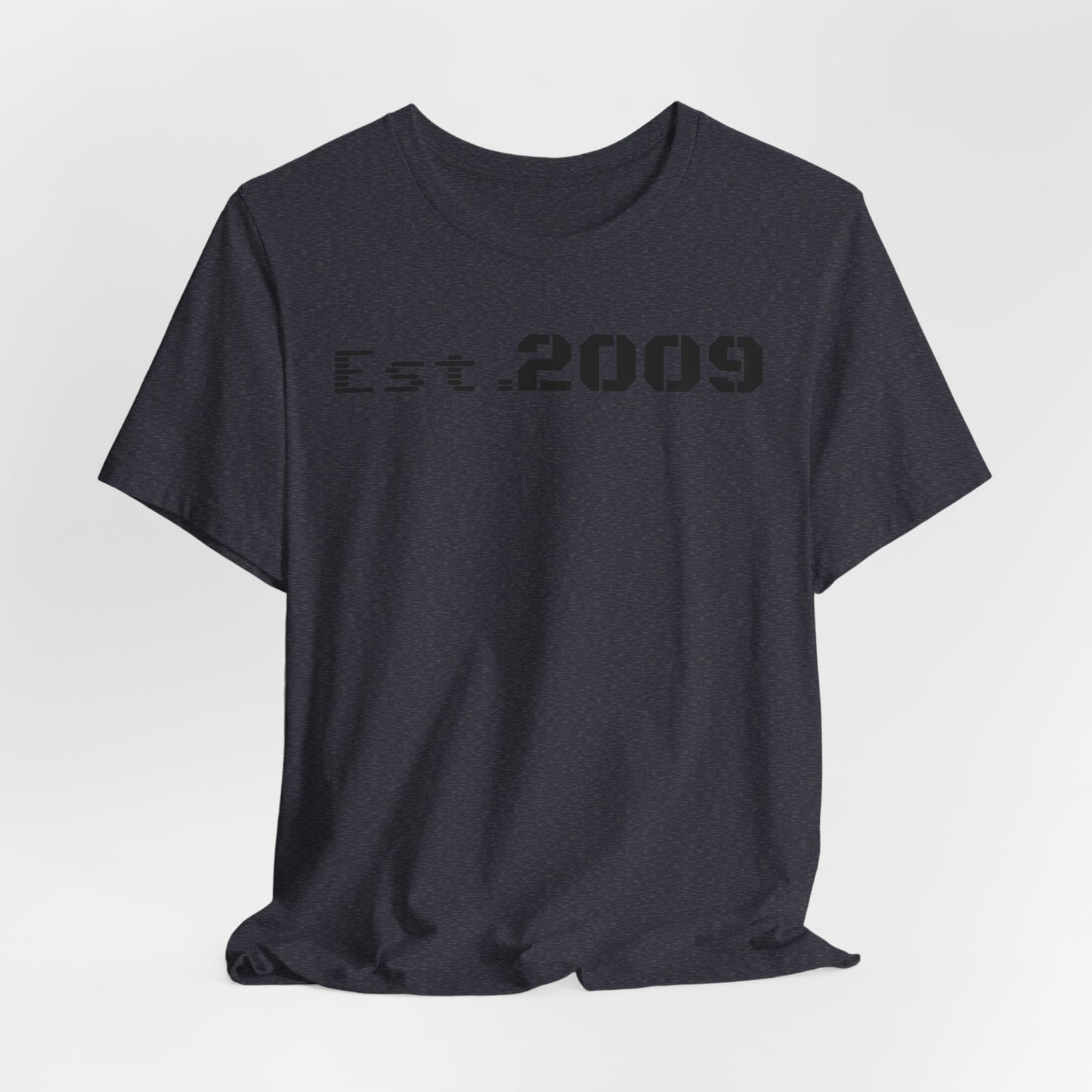 Established 2009 Unisex Tee - Casual Wear, Birthday Gift, Graduation Outfit, Anniversary Shirt, Personalized Fashion - TRV