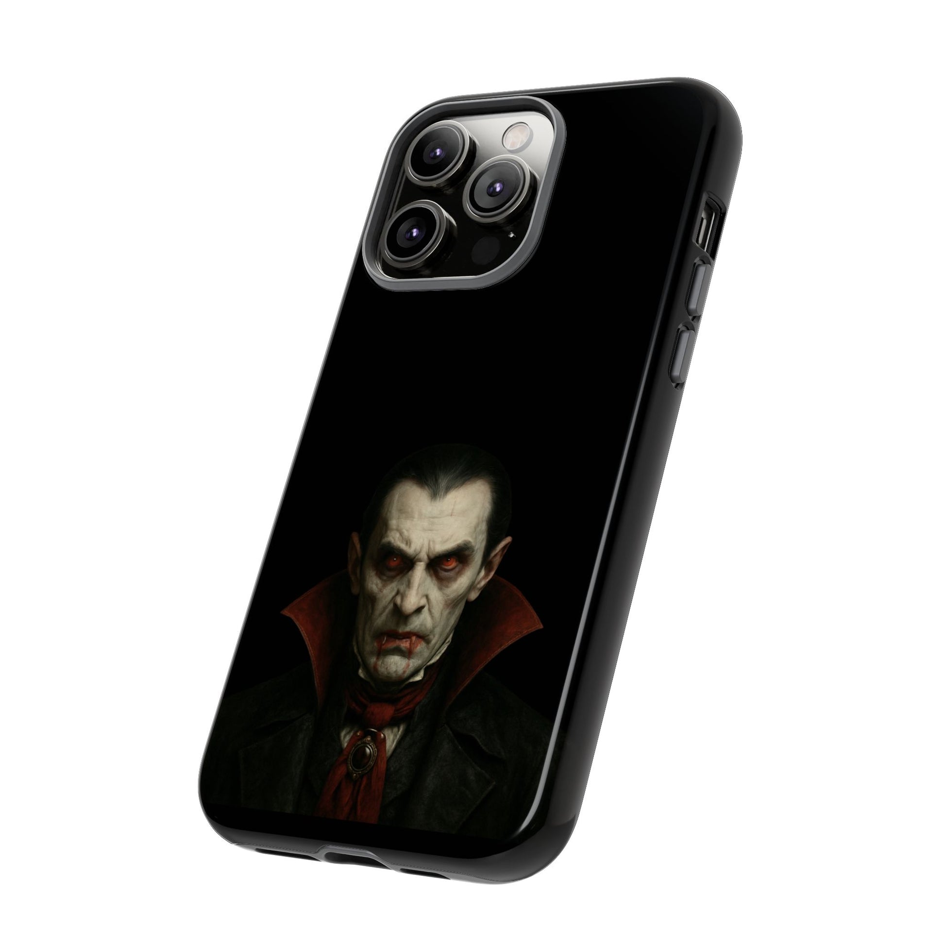 Vampire Phone Case - Tough Cases for Halloween, Gothic Decor, Gifts for Horror Fans, Spooky Accessories, Unique Cellphone Cover - TRV