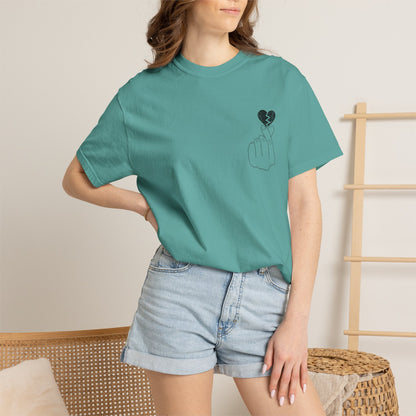 Heartbreak Unisex Garment-Dyed T-Shirt - Trendy Casual Tee for Self-Expression