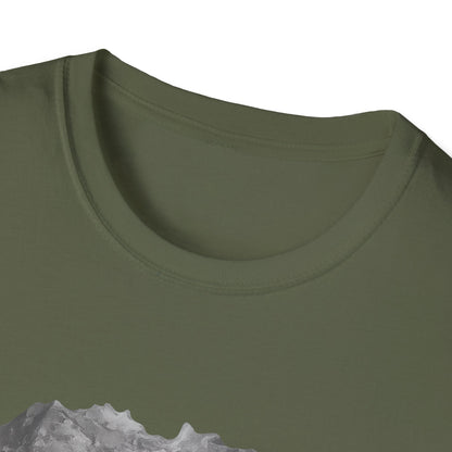 Serene Nature Landscape T-Shirt - Comfortable Unisex Tee, Outdoor Adventures, Nature Lover Gift, Casual Wear, Stylish Spring Top - TRV