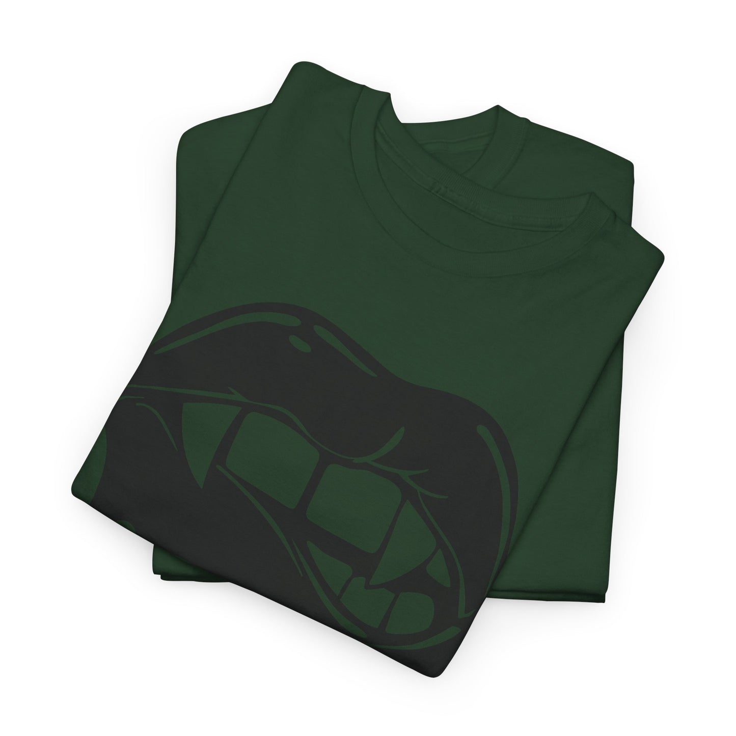 Edgy Graphic Tee - Dripping Lips Design - Unisex Heavy Cotton Tee