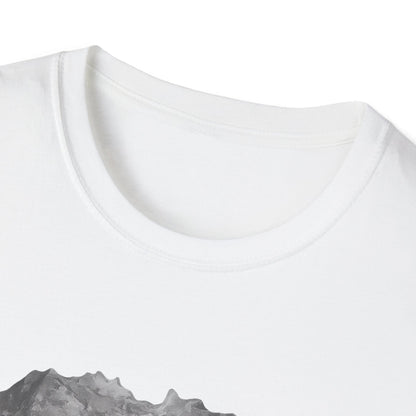 Serene Nature Landscape T-Shirt - Comfortable Unisex Tee, Outdoor Adventures, Nature Lover Gift, Casual Wear, Stylish Spring Top - TRV