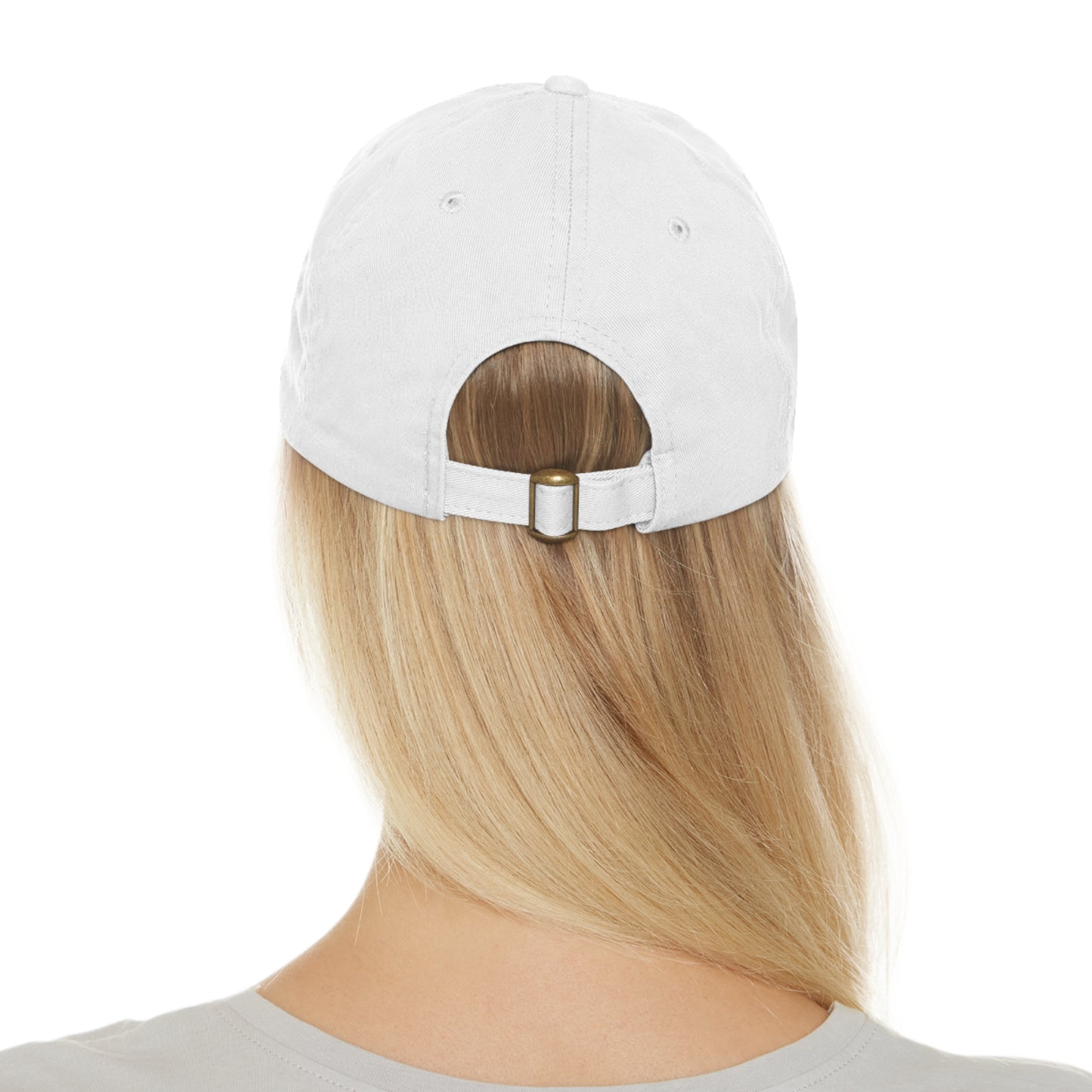 Stylish Dad Hat with Leather Patch | Perfect Gift for Fathers Day, Casual Wear, Dad's Birthday, Outdoor Activities