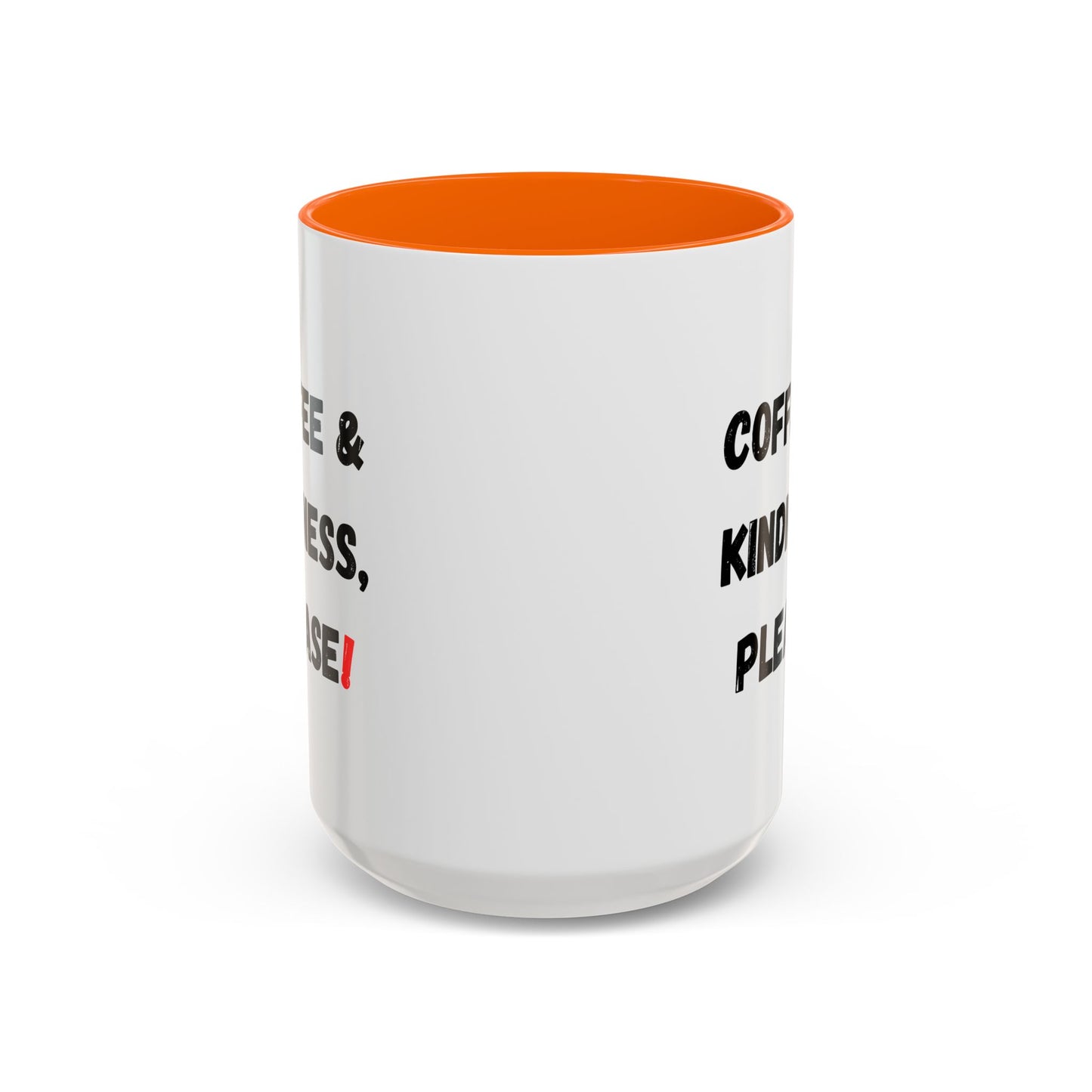 Coffee & Kindness Mug - Inspirational Coffee Cup, Gift for Friends, Office Decor, Encouragement, Morning Motivation