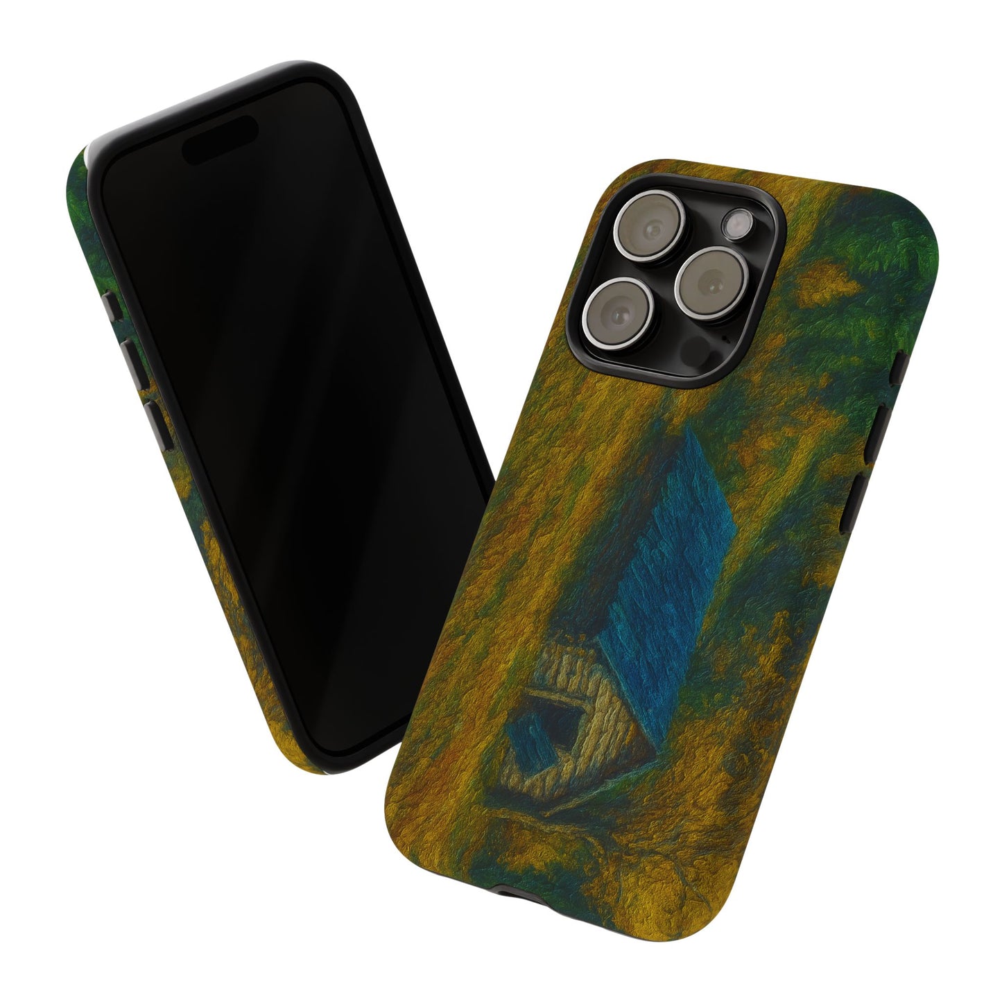 Artistic Phone Case by Tough Cases, Nature-Inspired Phone Protection, Unique Gift for Nature Lovers, Stylish Accessory, Fall Aesthetic - TRV