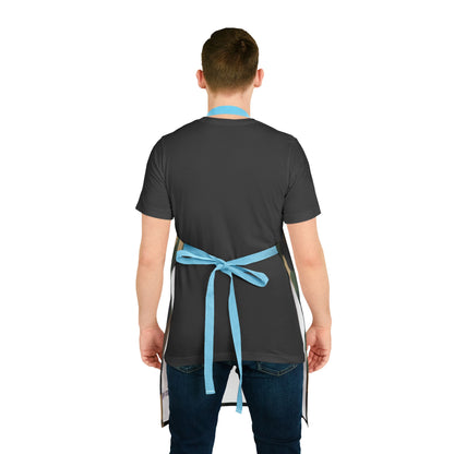 Camo Kitchen Apron, Cooking Gift for Him or Her, BBQ Apron with 5-Color Straps