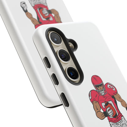 Football Player Tough Case, Sports Phone Cover, Athlete Gift, Tough Phone Case, Fall Sports, Football Lover's Accessory - TRV