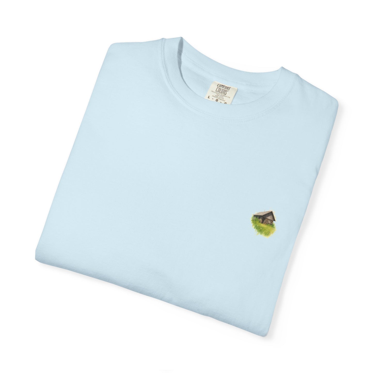 Nature-Inspired Unisex Garment-Dyed T-Shirt, Eco-Friendly Tee, Summer Casual Wear, Gift for Nature Lovers, Relaxed Fit T-Shirt - TRV