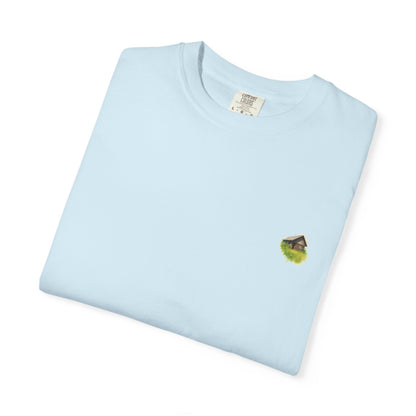 Nature-Inspired Unisex Garment-Dyed T-Shirt, Eco-Friendly Tee, Summer Casual Wear, Gift for Nature Lovers, Relaxed Fit T-Shirt - TRV