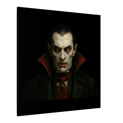 Vampire Portrait Canvas Wall Art – Gothic Dracula Print on Canvas