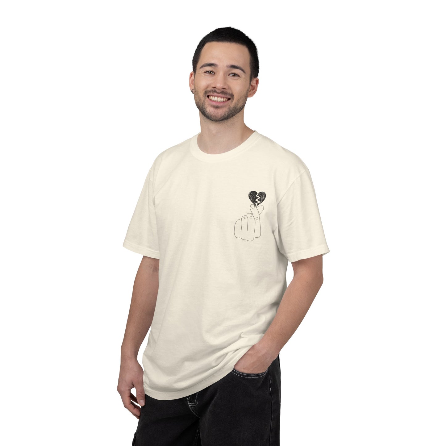Heartbreak Unisex Garment-Dyed T-Shirt - Trendy Casual Tee for Self-Expression