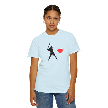Baseball Love T-Shirt, Unisex Sports Tee, Gift for Baseball Fans, Valentine's Day Shirt, Game Day Apparel, Soft Cotton Top