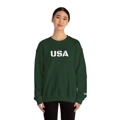Cozy USA Unisex Crewneck Sweatshirt | Perfect Layering Piece for Every Season | Great Gift for Him/Her | Trendy Style for Casual Outings