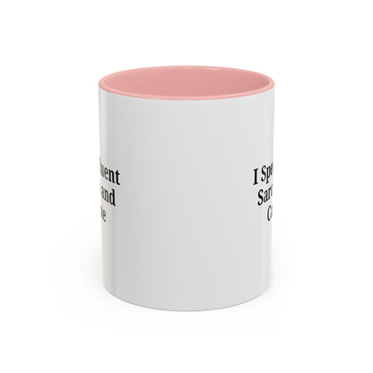 Sarcastic Accent Coffee Mug, Funny Gift for Coffee Lovers, Perfect for Office, Birthdays, Humor Lovers, Black Handle Mug - TRV