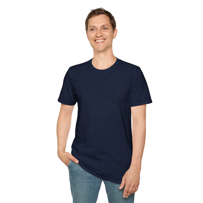 Trendy Unisex Softstyle T-Shirt with Love Hand Gesture Design