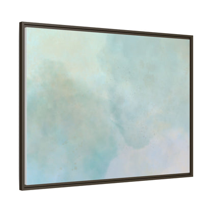 Soft Abstract Pastel Watercolor Matte Canvas