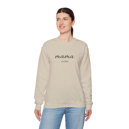 mama sweatshirt | simple script mom pullover - TRV