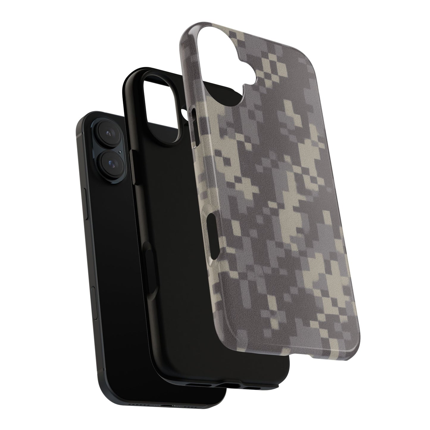 Camouflage Phone Case, Military Style Cover, Tough Phone Protection, Durable Phone Accessory, Gift for Veterans, Outdoor Enthusiasts - TRV