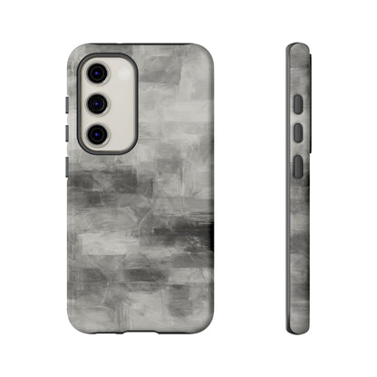 Stylish Phone Case for Tough Protection, Marble Grey Design, Customizable Gift for Her, Unisex Mobile Accessory, Birthday Present, [...] - TRV