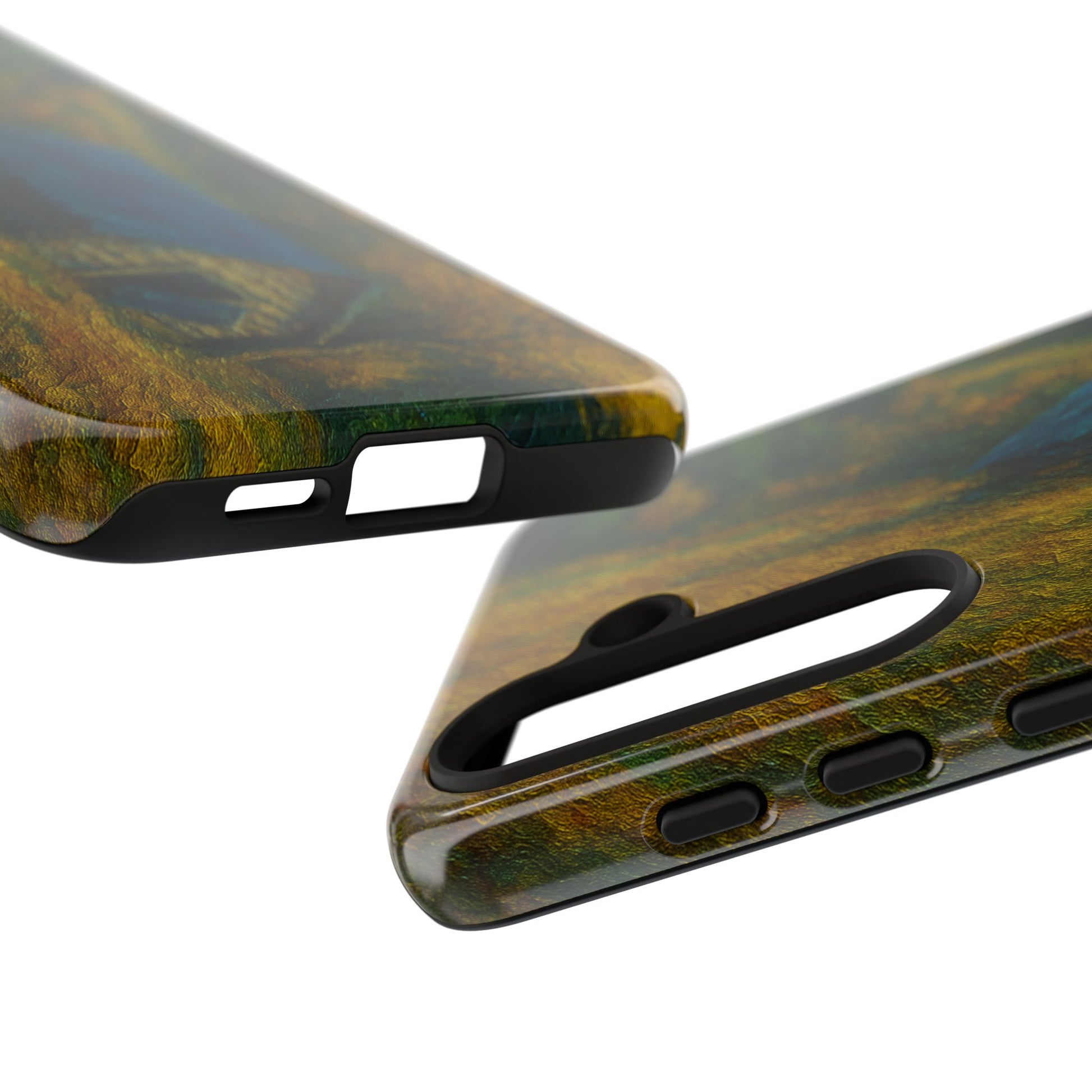 Artistic Phone Case by Tough Cases, Nature-Inspired Phone Protection, Unique Gift for Nature Lovers, Stylish Accessory, Fall Aesthetic - TRV