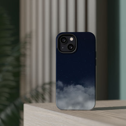 Night Sky Magnetic Impact-Resistant Phone Case — Foggy Cloud Design