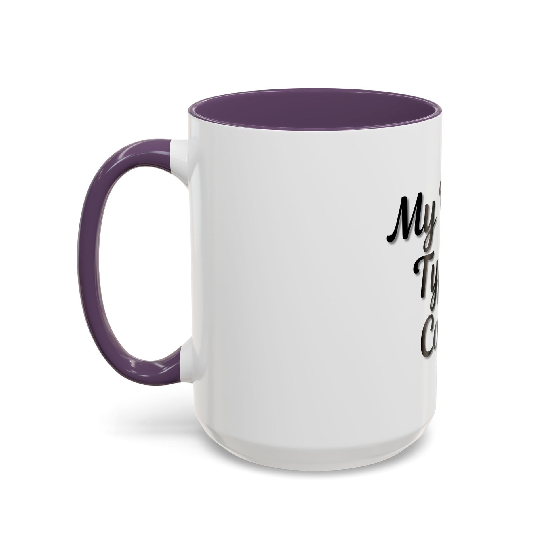 My Blood Type is Coffee Accent Mug - Perfect Gift for Coffee Lovers - TRV