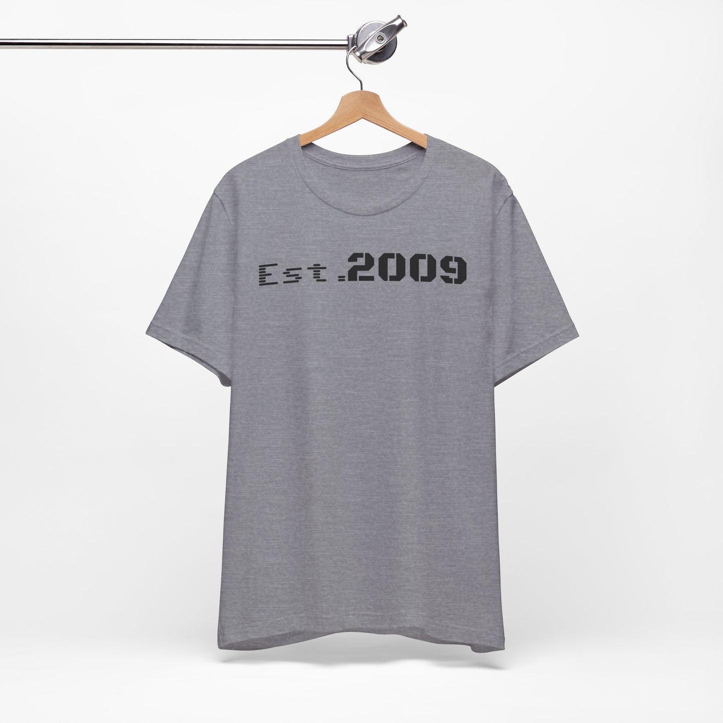 Established 2009 Unisex Tee - Casual Wear, Birthday Gift, Graduation Outfit, Anniversary Shirt, Personalized Fashion - TRV