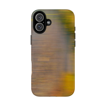 Autumn Blur Tough Phone Case — Fall Colors Protective iPhone Cover