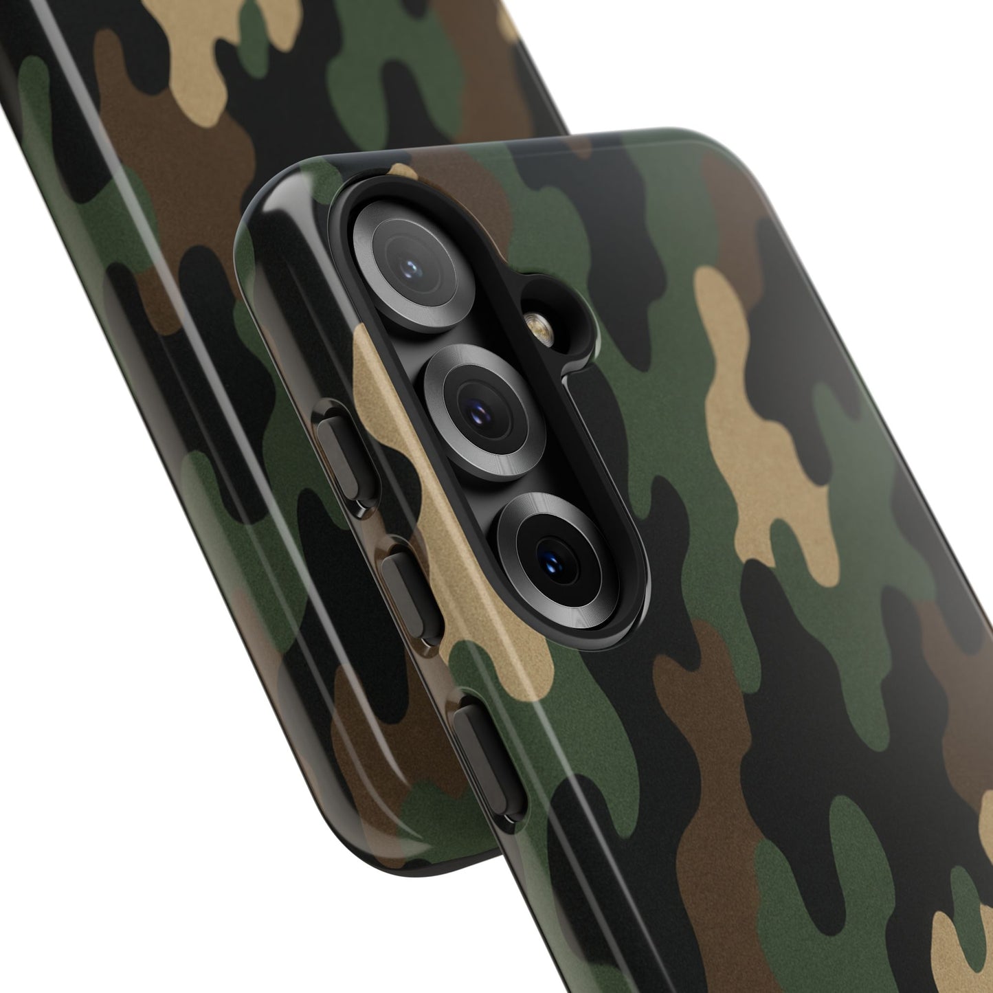 Camouflage Phone Case, Tough Cases, Military Style, Unique Phone Accessories, Gift for Him, Durable Phone Cover - TRV