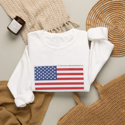 American Flag Unisex Crewneck Sweatshirt | Cozy Patriotic Sweater | Perfect for Independence Day, Casual Wear, Gifts for Him/Her, [...]