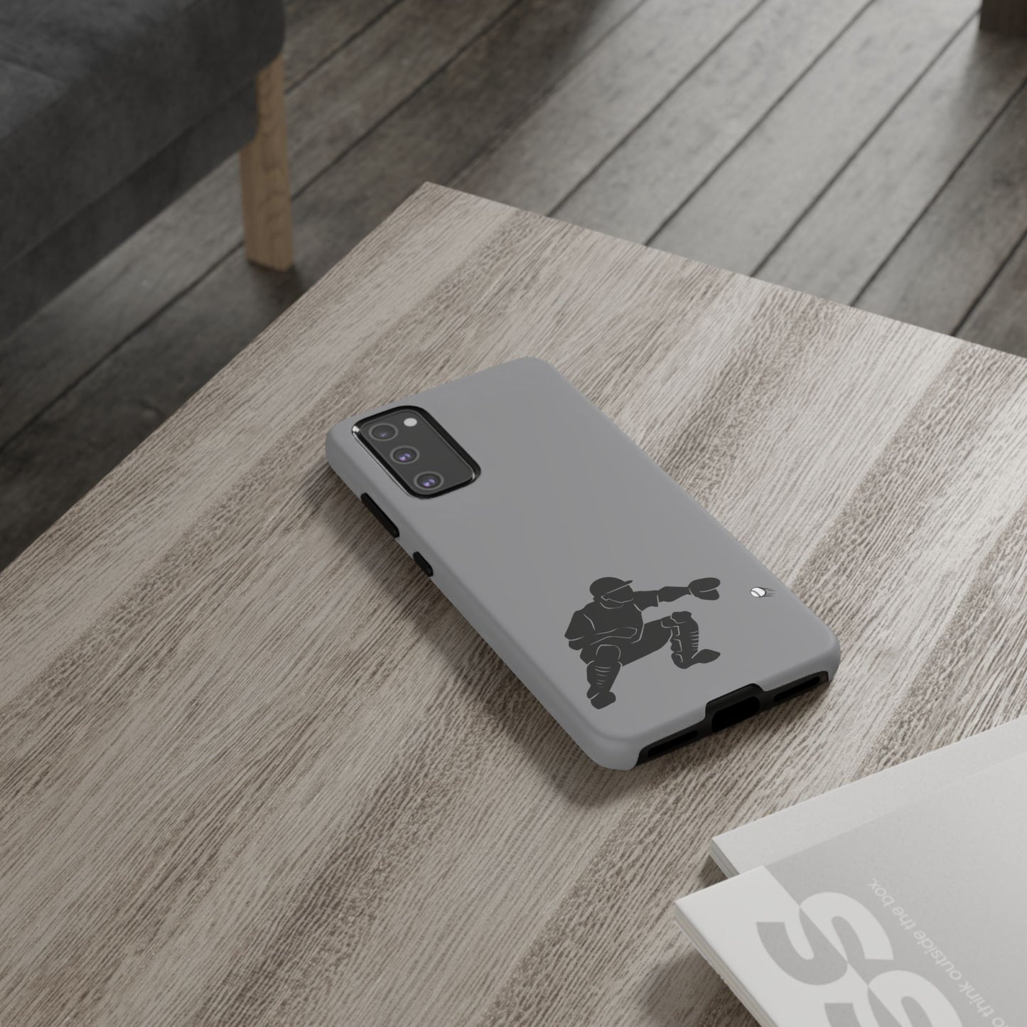 Baseball Catcher Phone Case - Tough Cases, Sports Phone Cover, Great for Athletes, Perfect Gift for Baseball Lovers, Unique Cell Phone Design - TRV