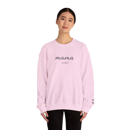 mama sweatshirt | simple script mom pullover - TRV