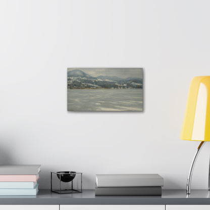 Serene Winter Landscape Canvas - TRV