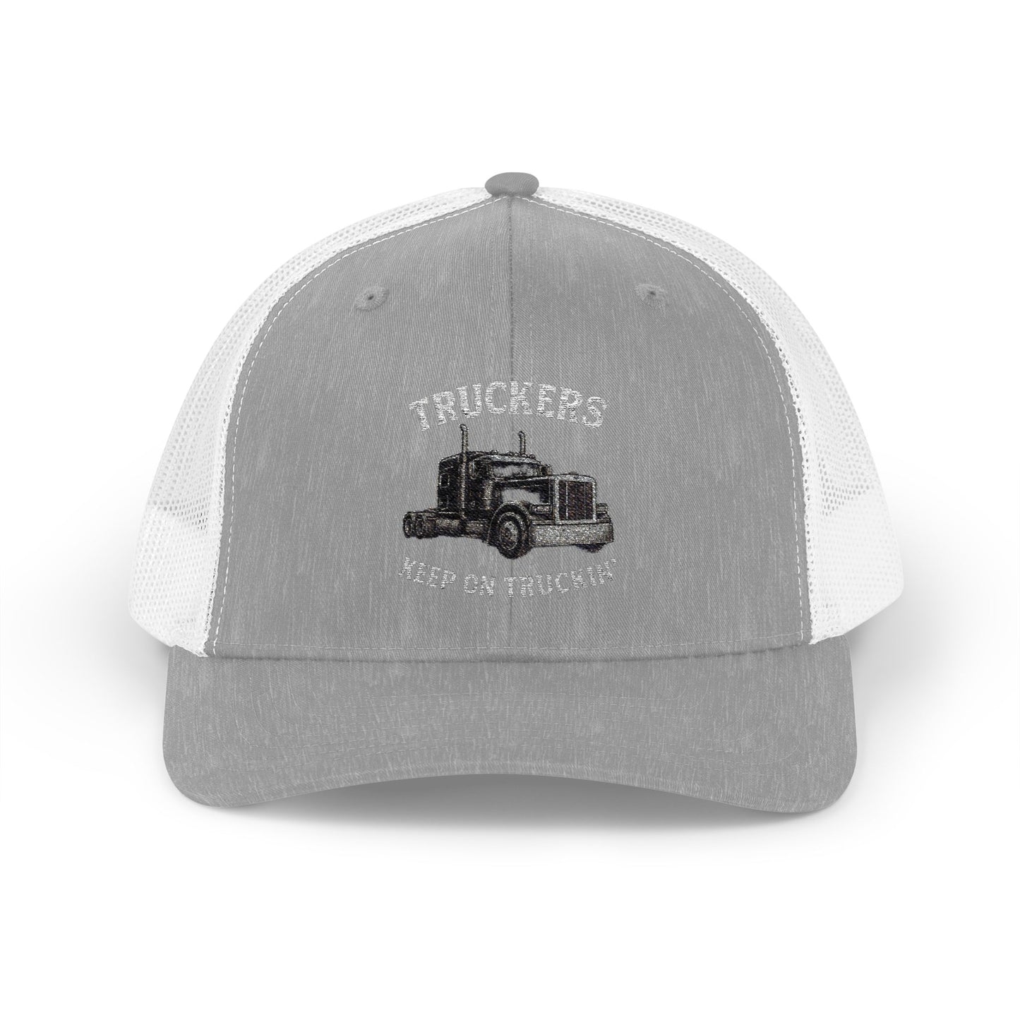 Truck Driver Snapback Cap, Mesh Trucker Hat, Cool Casual Hat, Perfect Gift for Drivers, Trucking Enthusiasts, Outdoor Style - TRV