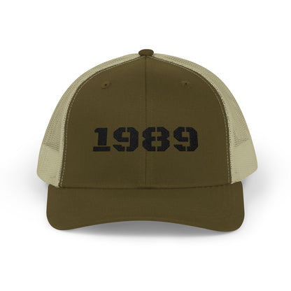 Trendy Snapback Cap, Casual Fashion Hat, 1989 Vintage Style Cap, Perfect Gift for Him/Her, Summer Outing Accessory - TRV