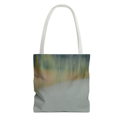 Serene Landscape Tote Bag - Stylish Eco-Friendly Carryall for Everyday Use - TRV